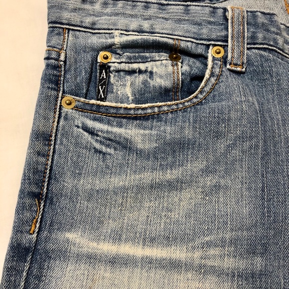 A/X Armani Exchange Women’s Low Rise Jeans (Sz 8) - Picture 5 of 8